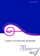 p-adic functional analysis /
