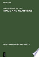 Rings and nearrings : proceedings of the International Conference on Algebra, in memory of Kostia Beidar, Tainan, Taiwan, March 6-12, 2005 /