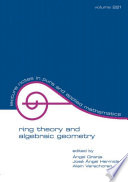 Ring theory and algebraic geometry : proceedings of the fifth international conference (SAGA V) in Leon, Spain /