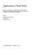 Applications of finite fields : based on the proceedings of a conference organized by the Institute of Mathematics and its Applications on the applications of finite fields held at Royal Holloway, University of London in July 1994 /