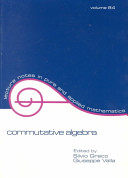 Commutative algebra : proceedings of the Trento conference /
