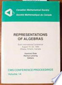 Representations of algebras : sixth International Conference, August 19-22, 1992, Ottawa, Ontario, Canada /