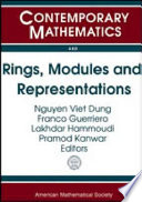 Rings, modules, and representations : International Conference on Rings and Things in Honor of Carl Faith and Barbara Osofsky, June 15-17, 2007, Ohio University-Zanesville /