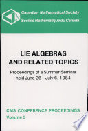Lie algebras and related topics : proceedings of a summer seminar held June 26-July 6, 1984 /