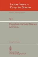Theoretical computer science : 5th GI-conference, Karlsruhe, March 23-25, 1981 /