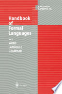 Handbook of formal languages.