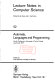 Automata, languages and programming : fourth colloquium, University of Turku, Finland, July 18-22, 1977 /