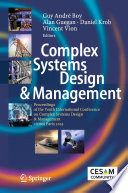 Complex Systems Design & Management : Proceedings of the Tenth International Conference on Complex Systems Design & Management, CSD&M Paris 2019 /