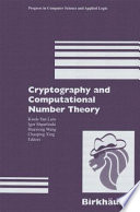 Cryptography and computational number theory /
