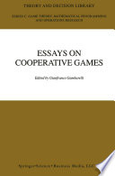 Essays on cooperative games : in honor of Guillermo Owen /