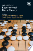 Handbook of experimental game theory /