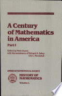 A Century of mathematics in America /