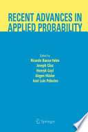 Recent advances in applied probability /