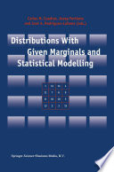 Distributions with given marginals and statistical modelling /