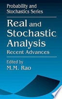 Real and stochastic analysis : recent advances /