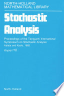 Stochastic analysis : proceedings of the Taniguchi International Symposium on Stochastic Analysis, Katata and Kyoto, 1982 /