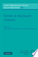 Trends in stochastic analysis : festschrift in honour of Heinrich von Weizsäcker /