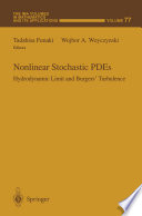 Nonlinear stochastic PDE's : hydrodynamic limit and Burgers' turbulence /