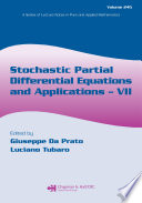 Stochastic partial differential equations and applications--VII /