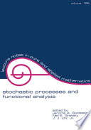 Stochastic processes and functional analysis : in celebration of M.M. Rao's 65th birthday /