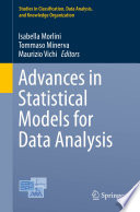 Advances in statistical models for data analysis /