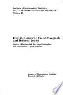 Distributions with fixed marginals and related topic /
