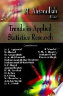 Trends in applied statistics research /