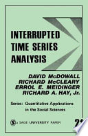 Interrupted time series analysis /