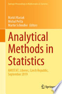 Analytical Methods in Statistics : AMISTAT, Liberec, Czech Republic, September 2019 /