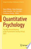 Quantitative Psychology : The 86th Annual Meeting of the Psychometric Society, Virtual, 2021 /