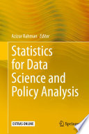 Statistics for Data Science and Policy Analysis /