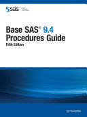 Base SAS 9.4 procedures guide.