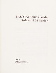 SAS/STAT user's guide, release 6.03 edition.