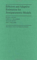 Efficient and adaptive estimation for semiparametric models /