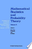 Mathematical statistics and probability theory : proceedings of the 6th Pannonian Symposium on Mathematical Statistics, Bad Tatzmannsdorf, Austria, September 14-20, 1986.