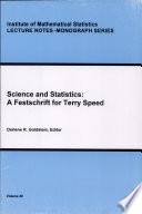 Statistics and science : a festschrift for Terry Speed /