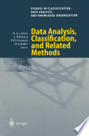 Data analysis, classification, and related methods /