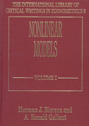 Nonlinear models /