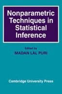 Nonparametric techniques in statistical inference /
