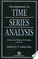 Developments in time series analysis : in honour of Maurice B. Priestley /