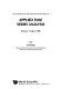 Proceedings of the IEEE International Workshop on Applied Time Series Analysis, Beijing, 9 August 1988 /