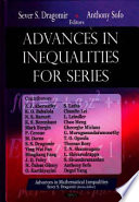 Advances in inequalities for series /