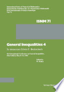 General inequalities 4 : in memoriam Edwin F. Beckenbach /