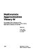 Multivariate approximation theory IV : proceedings of the conference at the Mathematical Research Institute at Oberwolfach, Black Forest, February 12-18, 1989 /