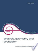 Analysis, geometry, and probability : proceedings of the first Chilean Symposium on Mathematics /