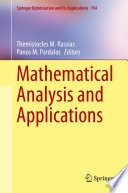 Mathematical Analysis and Applications /