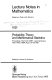 Probability theory and mathematical statistics : proceedings of the fourth USSR-Japan Symposium, held at Tbilisi, USSR, August 23-29, 1982 /