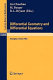 Differential Geometry and Differential Equations : proceedings of a symposium, held in Shanghai, June 21-July 6, 1985 /