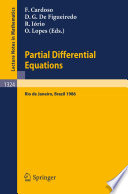 Partial differential equations : proceedings of ELAM VIII, held in Rio de Janeiro, July 14-25, 1986 /