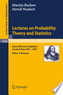 Lectures on probability theory and statistics : Ecole d'Eté de Probabilités de Saint-Flour XXV--1995 /
